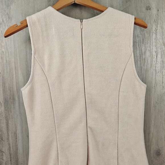JOA Warm and Fuzzy Blush Pink Drop Waist Wool Blend Mini Dress Size Small - Picture 13 of 13